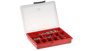 Hex Screwdriver Screw and Bolt Kit, 545pcs, Stainless Steel